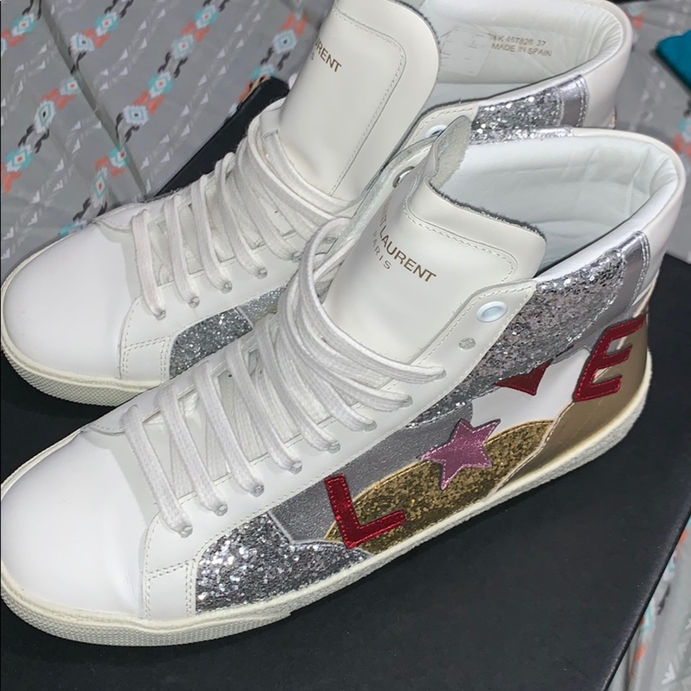 Saint Laurent Love Sneakers